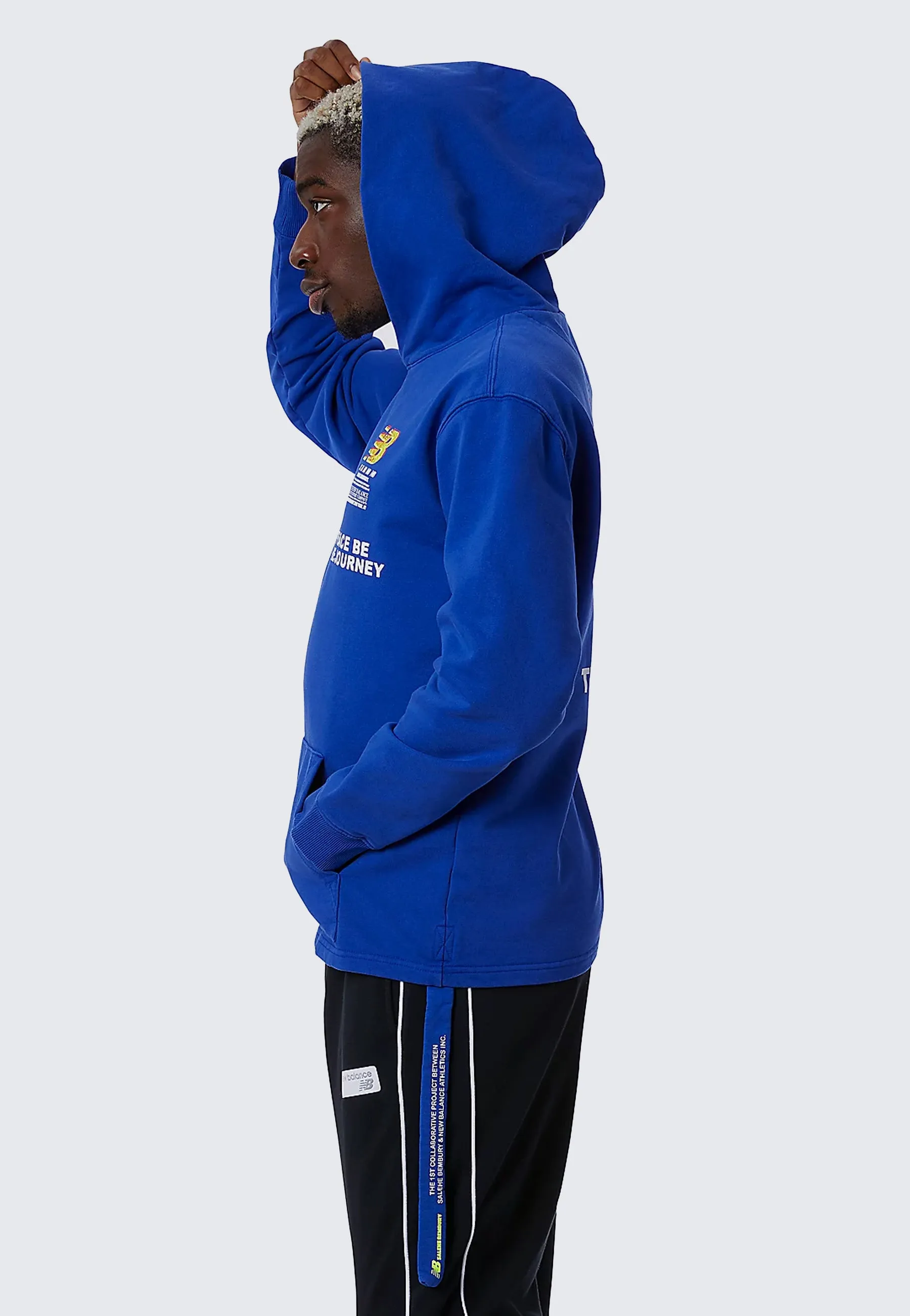 Salehe Bembury 'Yurt' Hoodie - uv blue