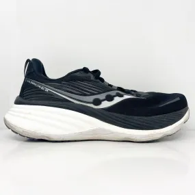 Saucony Mens Hurricane 24 S20934-100 Black Running Shoes Sneakers Size 11.5 W