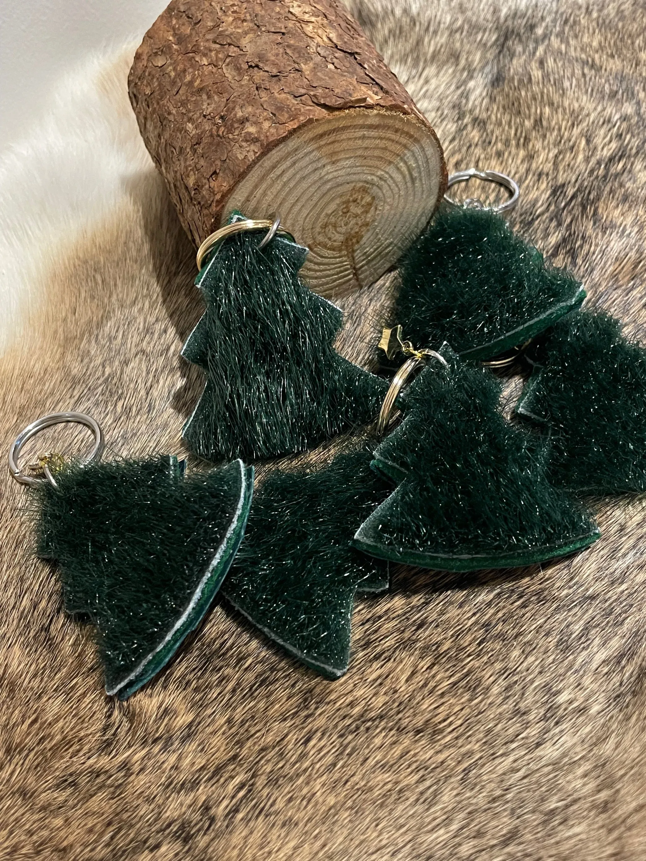 Seal Ornament Tree Keychain