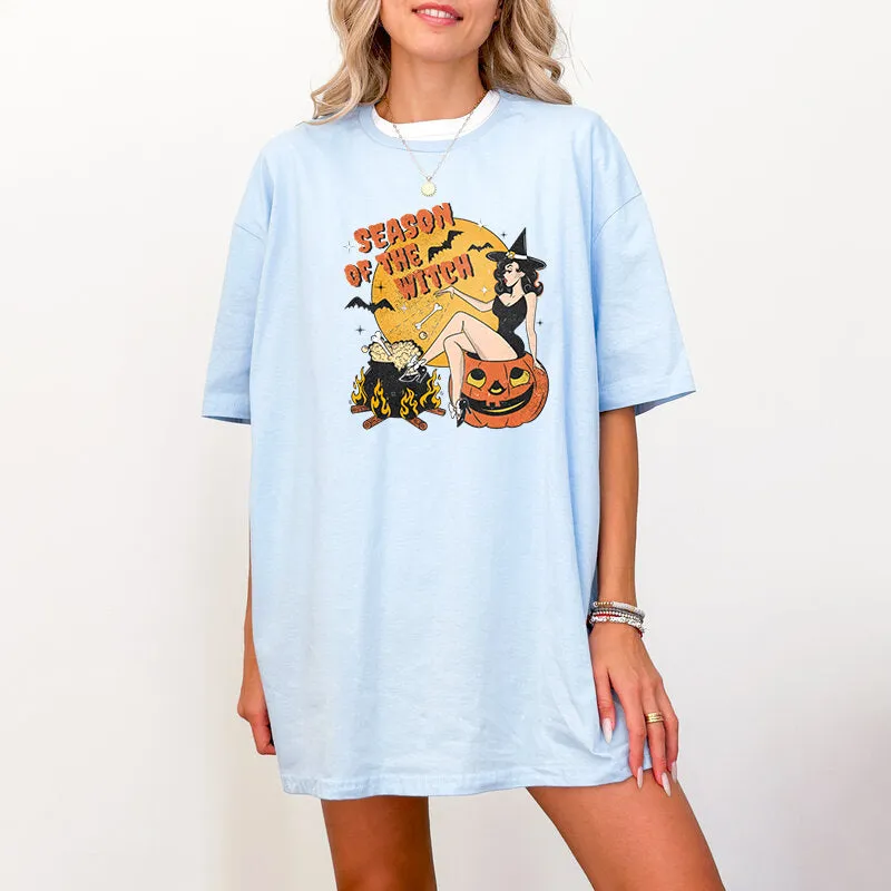 Season of the Witch Halloween T Shirt for Women