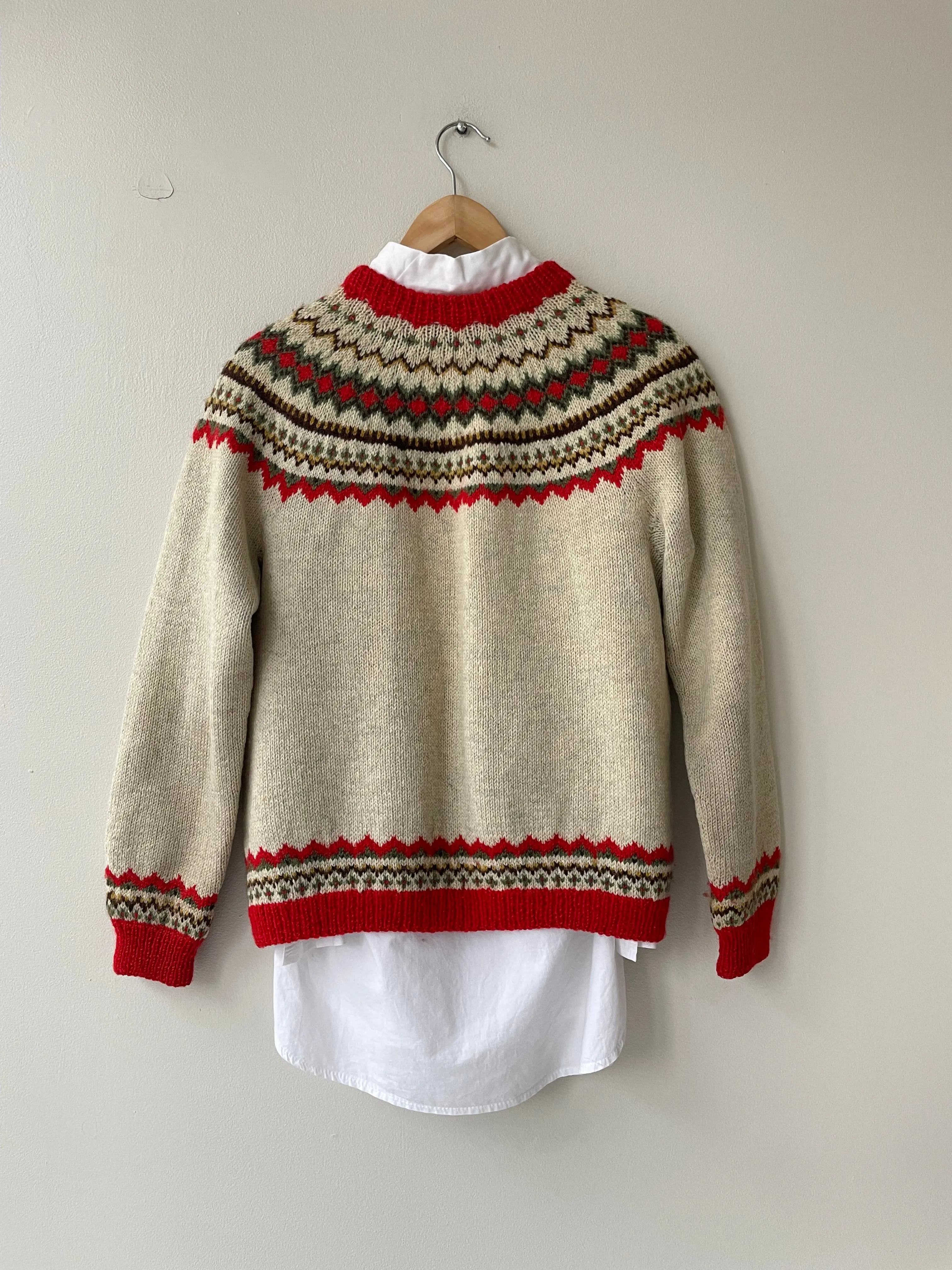 Siril Fair Isle Cardigan | 1960s