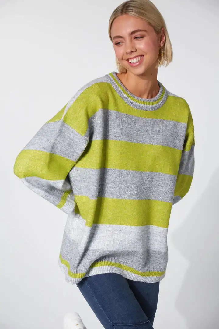 Skara Knit Jumper - Citrus