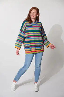 Skara Knit Jumper - Kaleidoscope