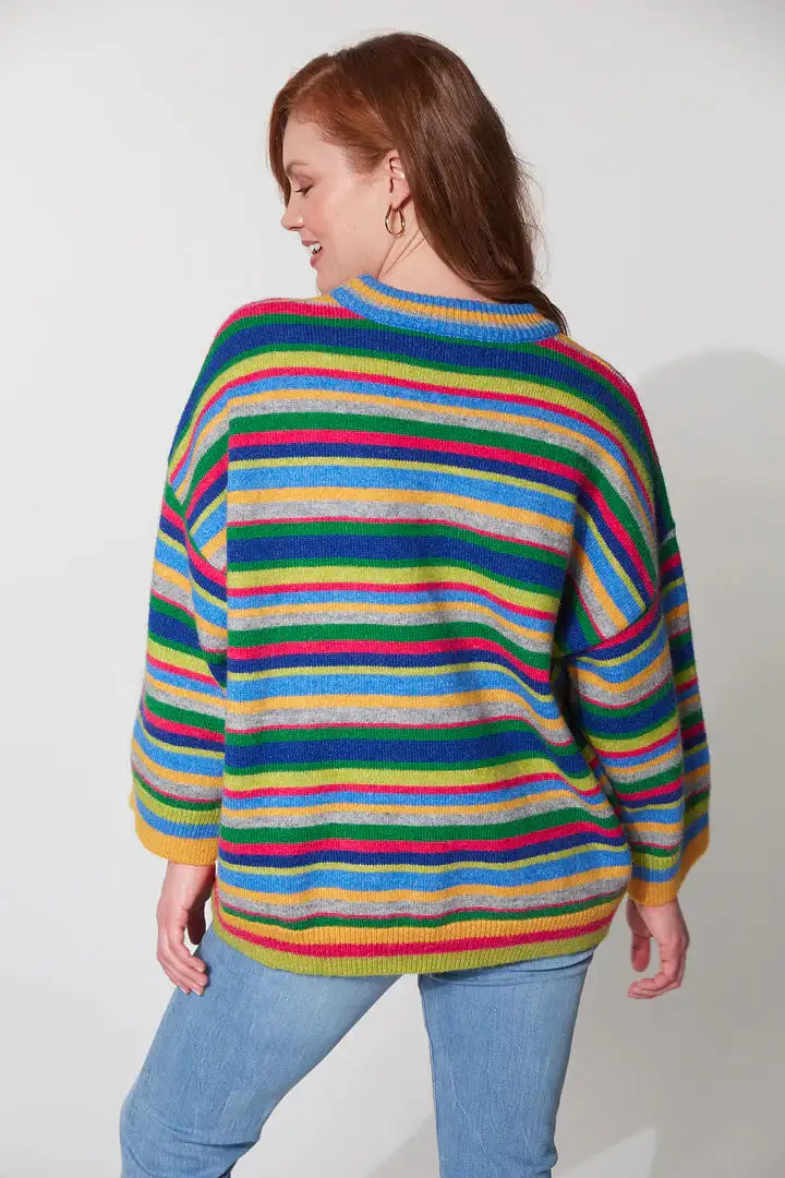 Skara Knit Jumper - Kaleidoscope