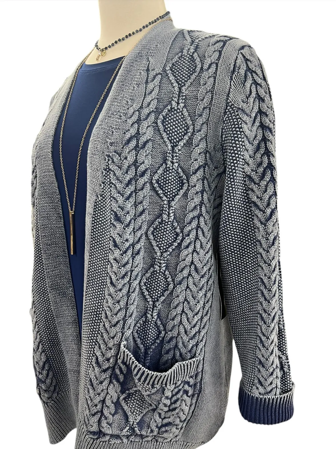 SOUTHERN LADY OPEN CARDIGAN SWEATER