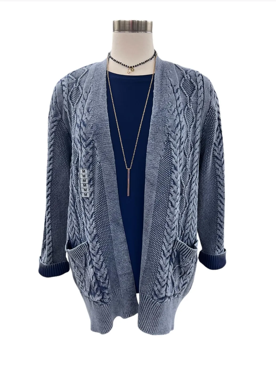 SOUTHERN LADY OPEN CARDIGAN SWEATER