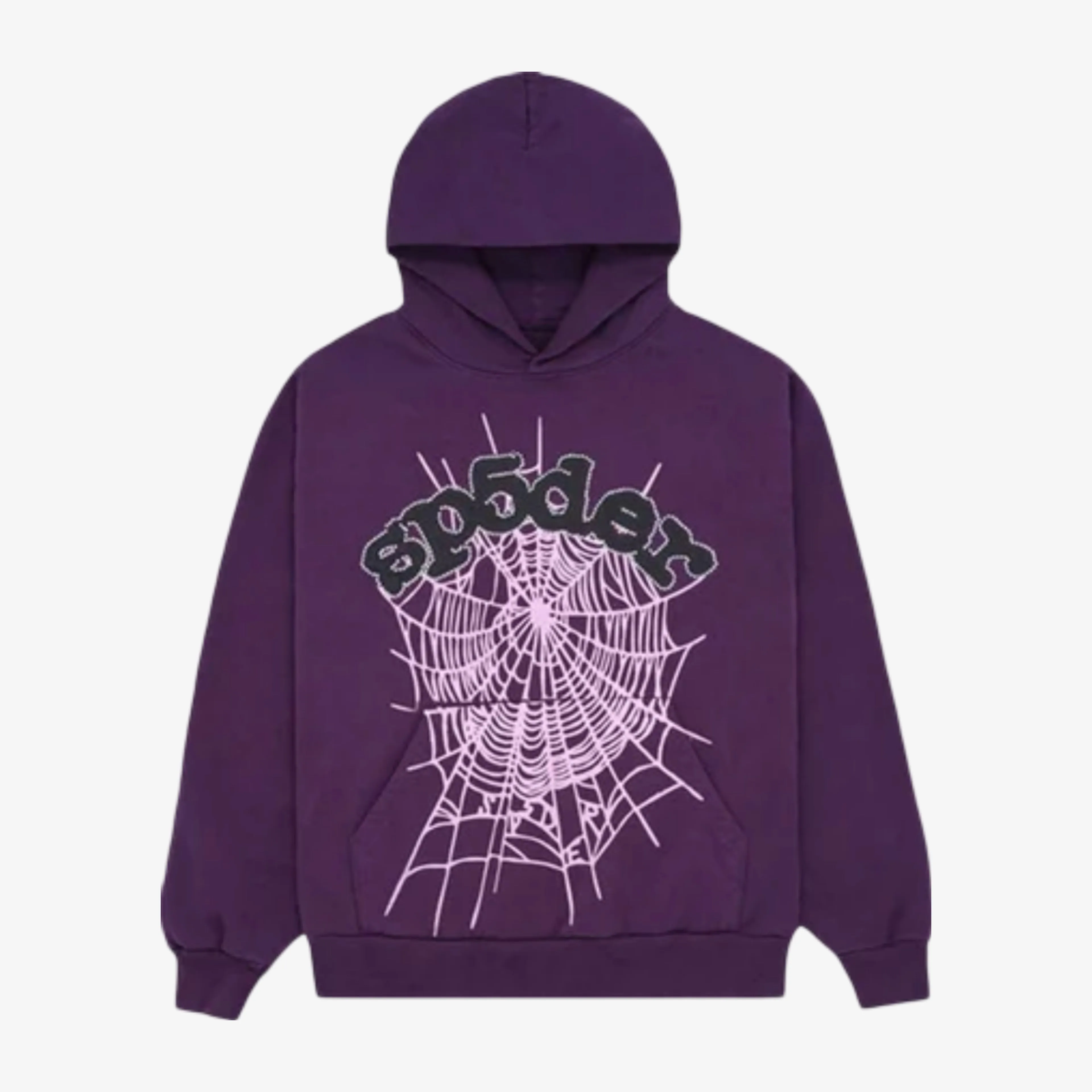 Sp5der 'OG Web' Pullover Hoodie Grape / Purple SS23