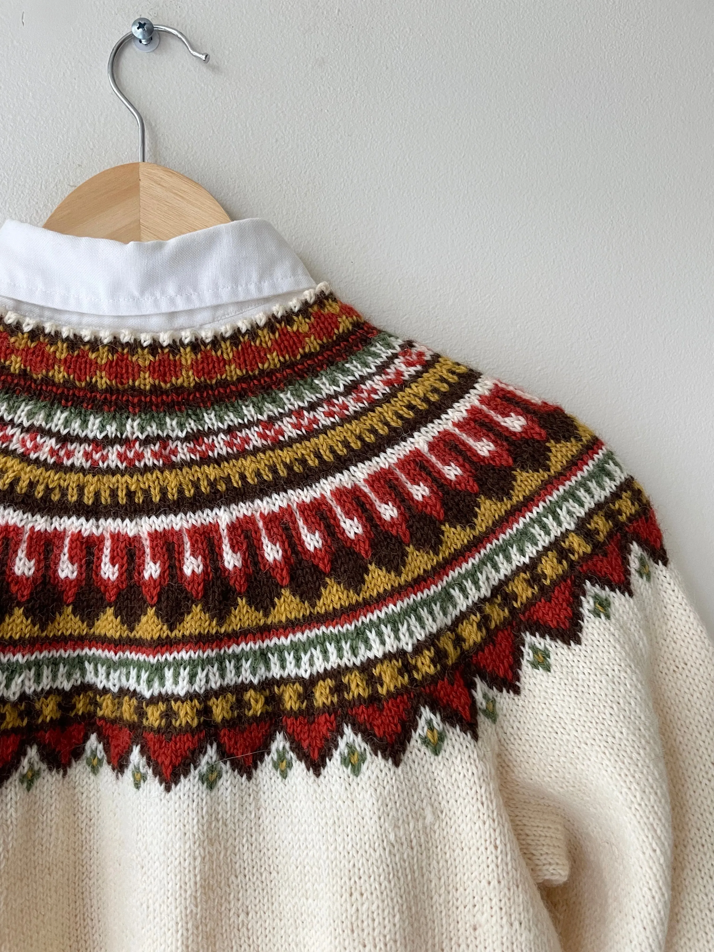 Sundt 1950s Fair Isle Cardigan