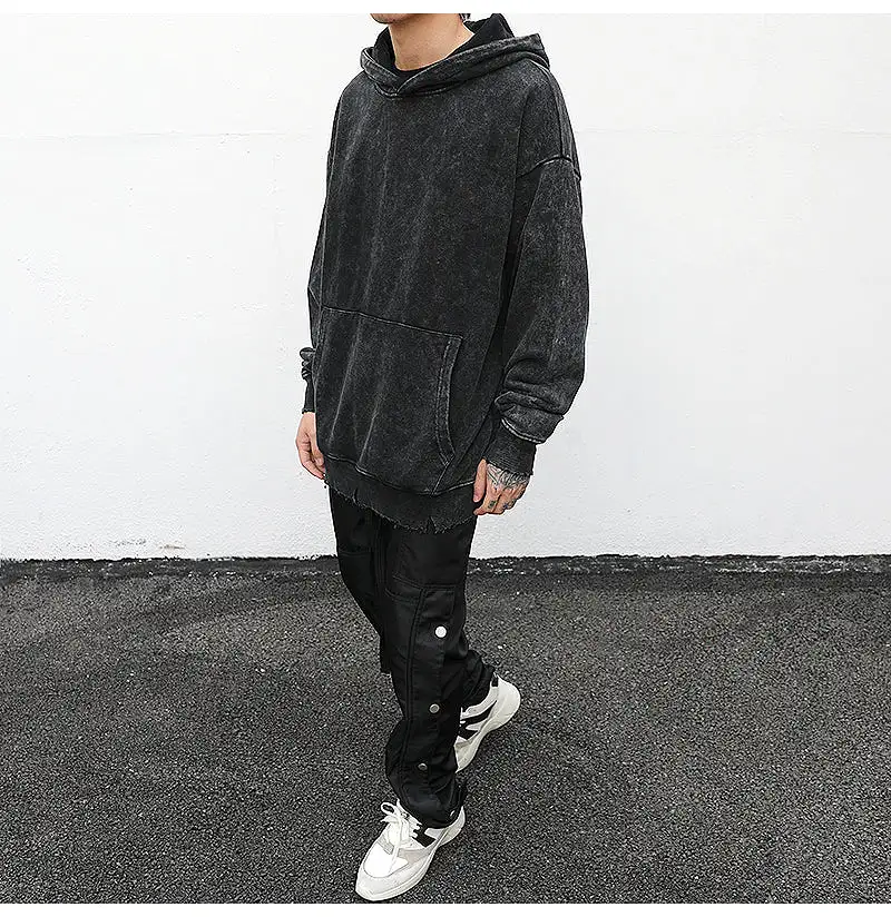 The Distressed Loose Hoodie