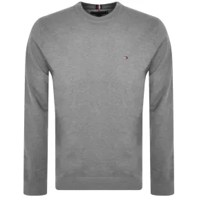 Tommy Hilfiger 1985 Crew Neck Knit Jumper Grey