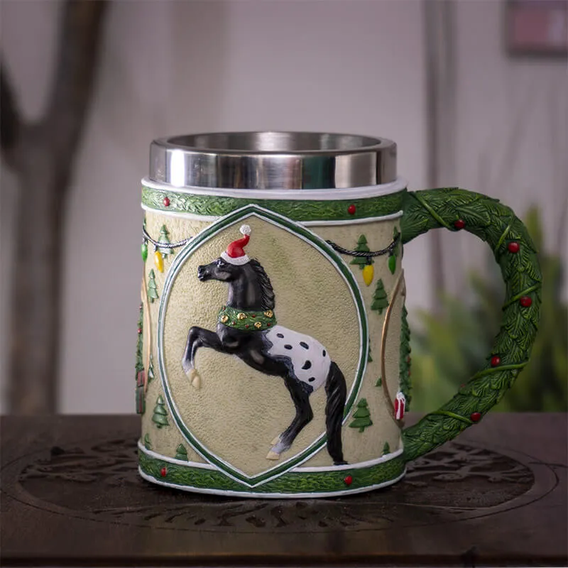 Trail of Painted Ponies - Appy Holidays Tankard