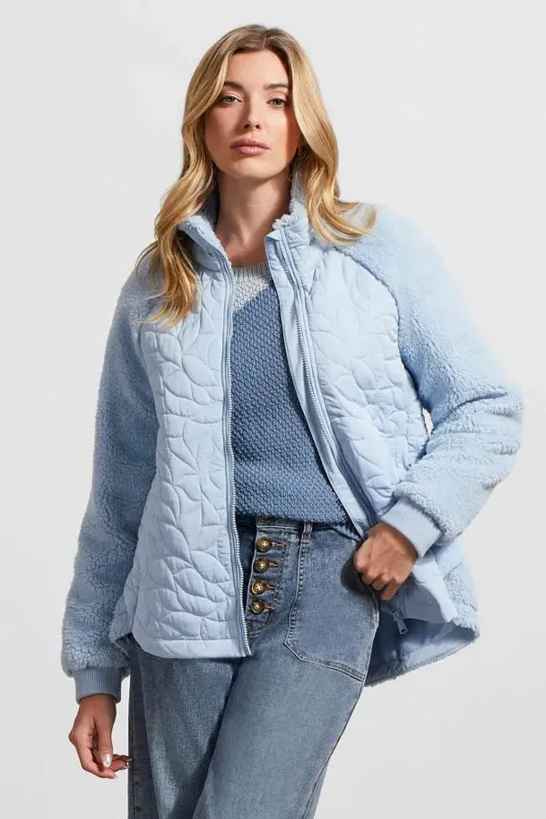 Tribal Quilted Sherpa Jacket