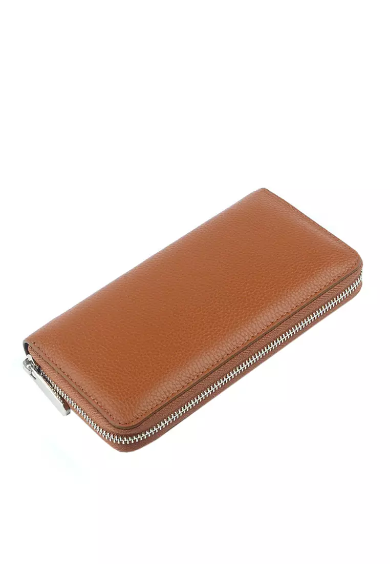 Twenty Eight Shoes VANSA Top Layer Cowhide Bi-Fold Long Wallet VBU-Wt0629