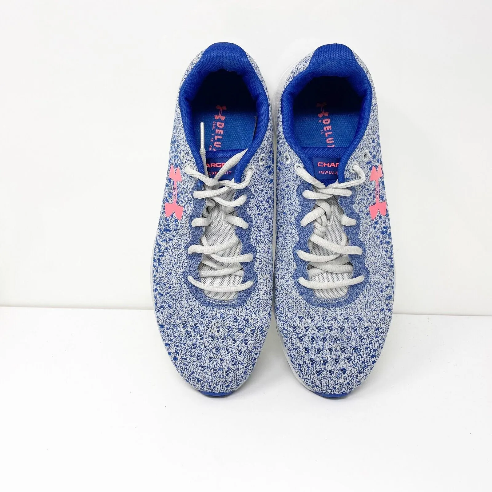 Under Armour Womens Charged Impulse 3022603-105 Blue Running Shoes Sneakers 11