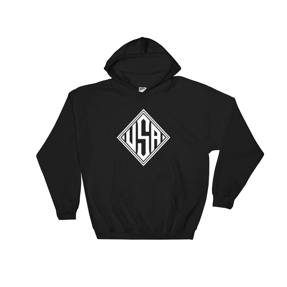 USA Designs - Hooded Sweatshirt - Diamond