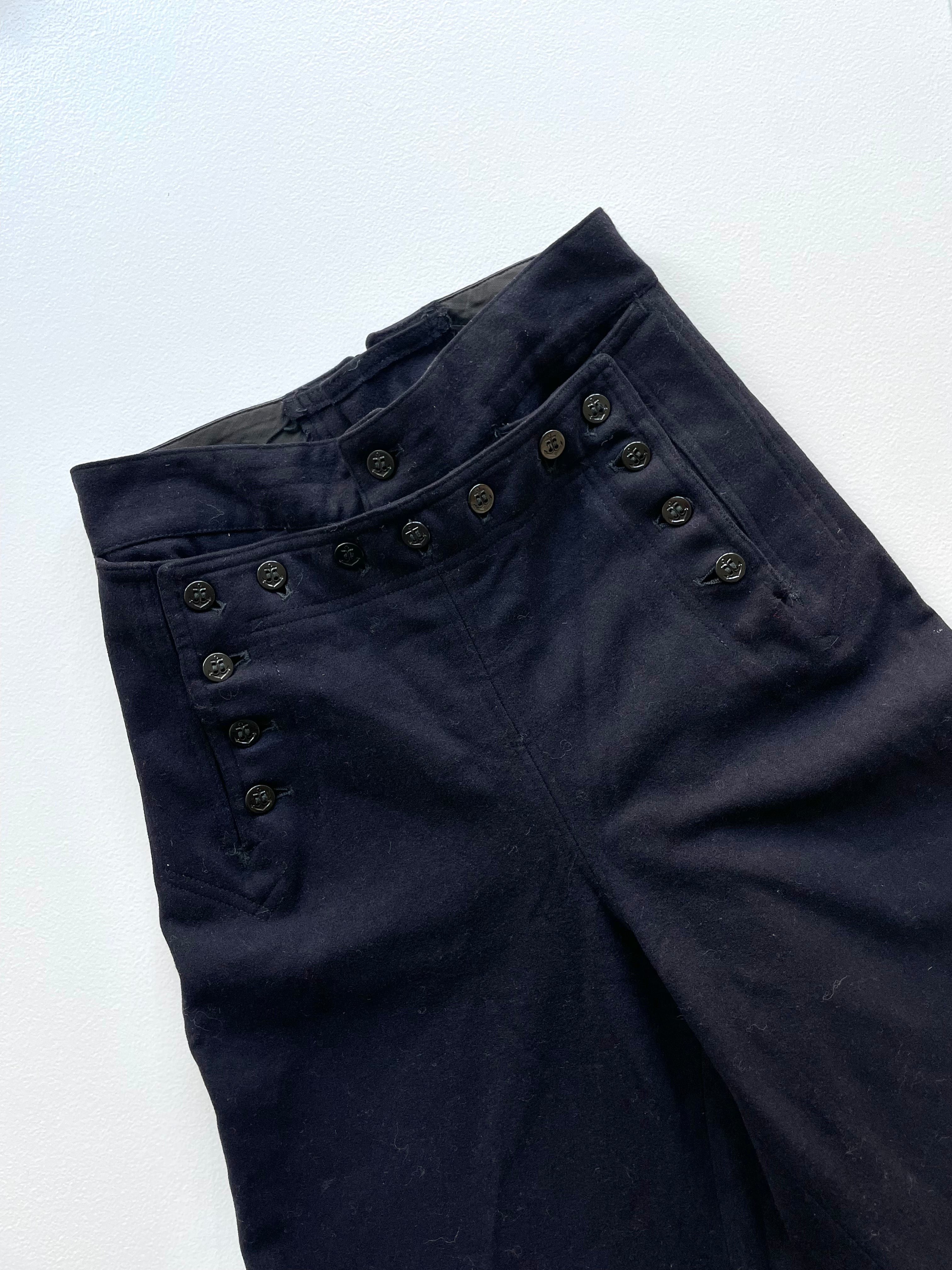 USN Broadfall Wool Trousers