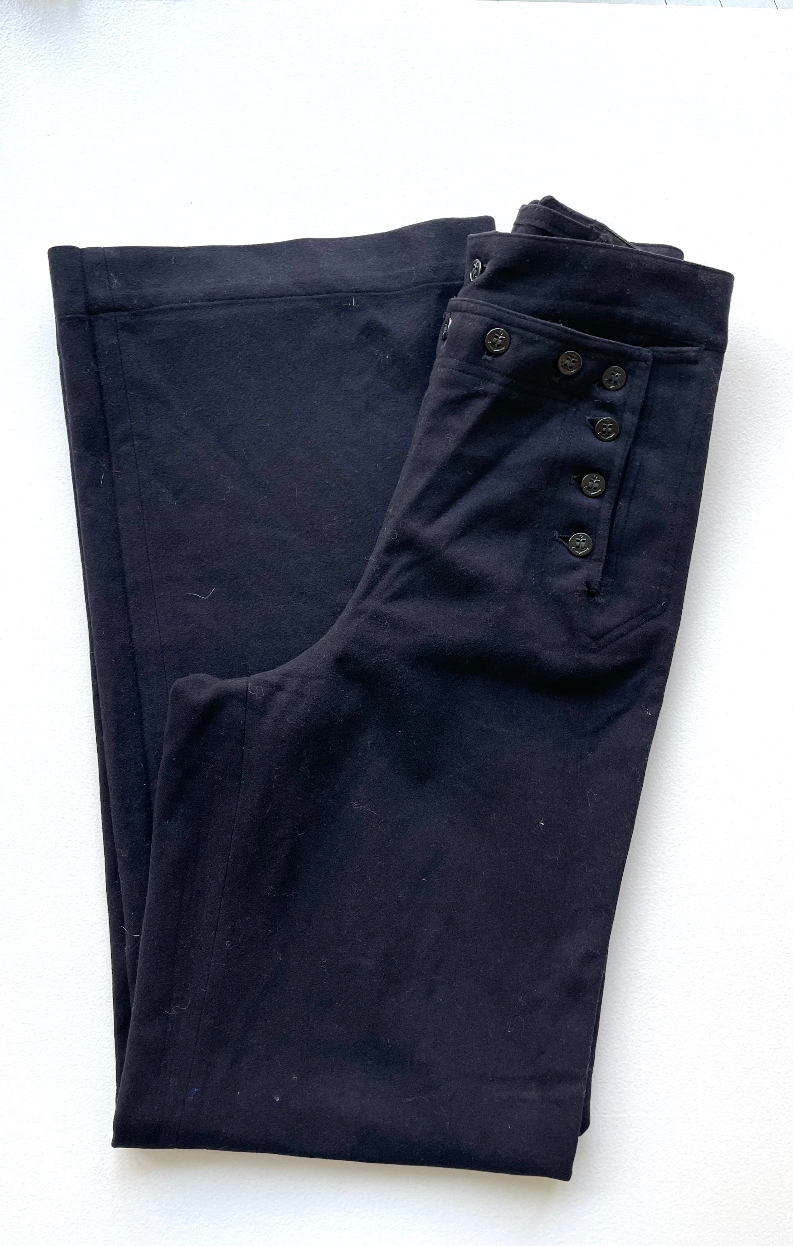 USN Broadfall Wool Trousers