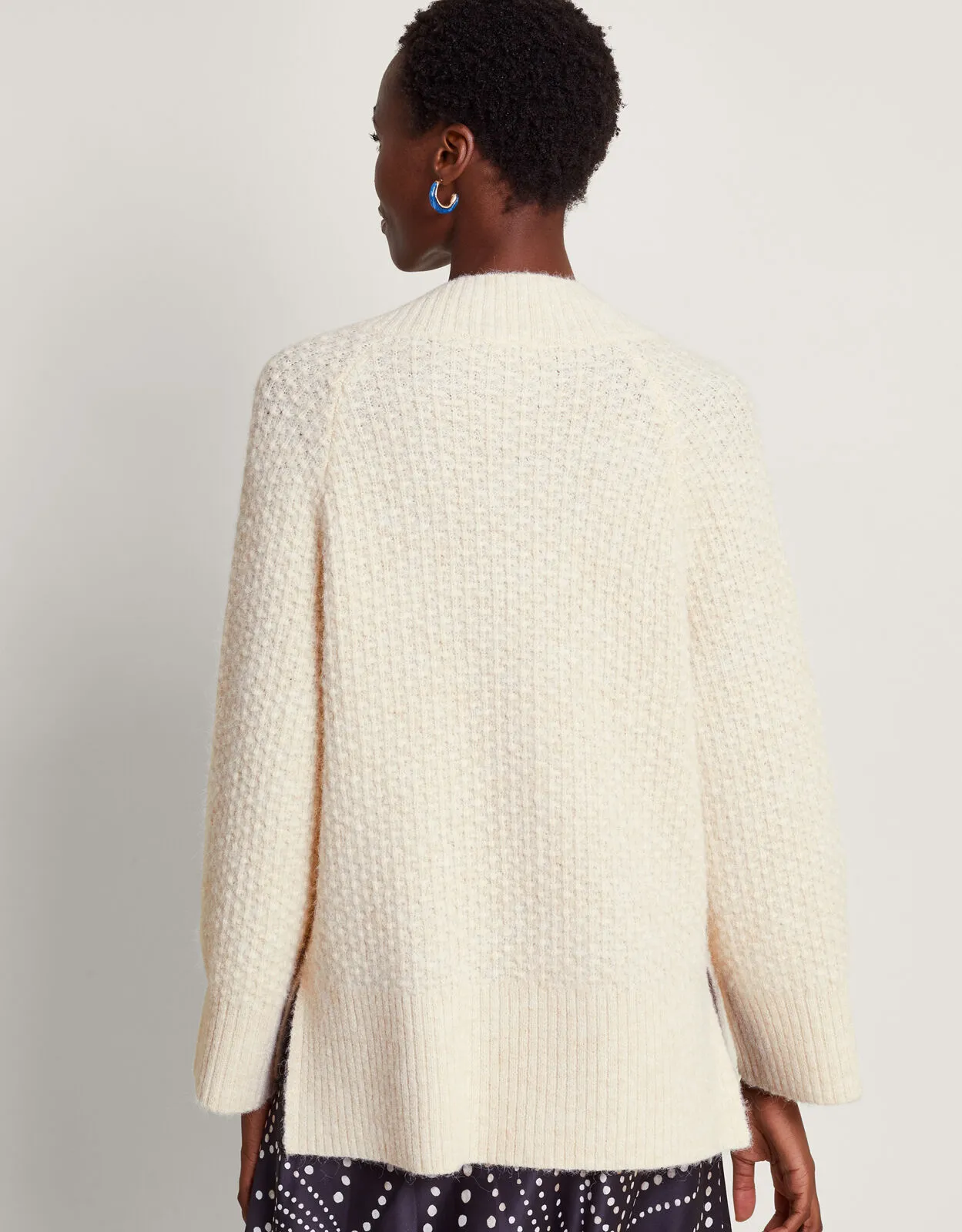 Vicky V-Neck Jumper Ivory