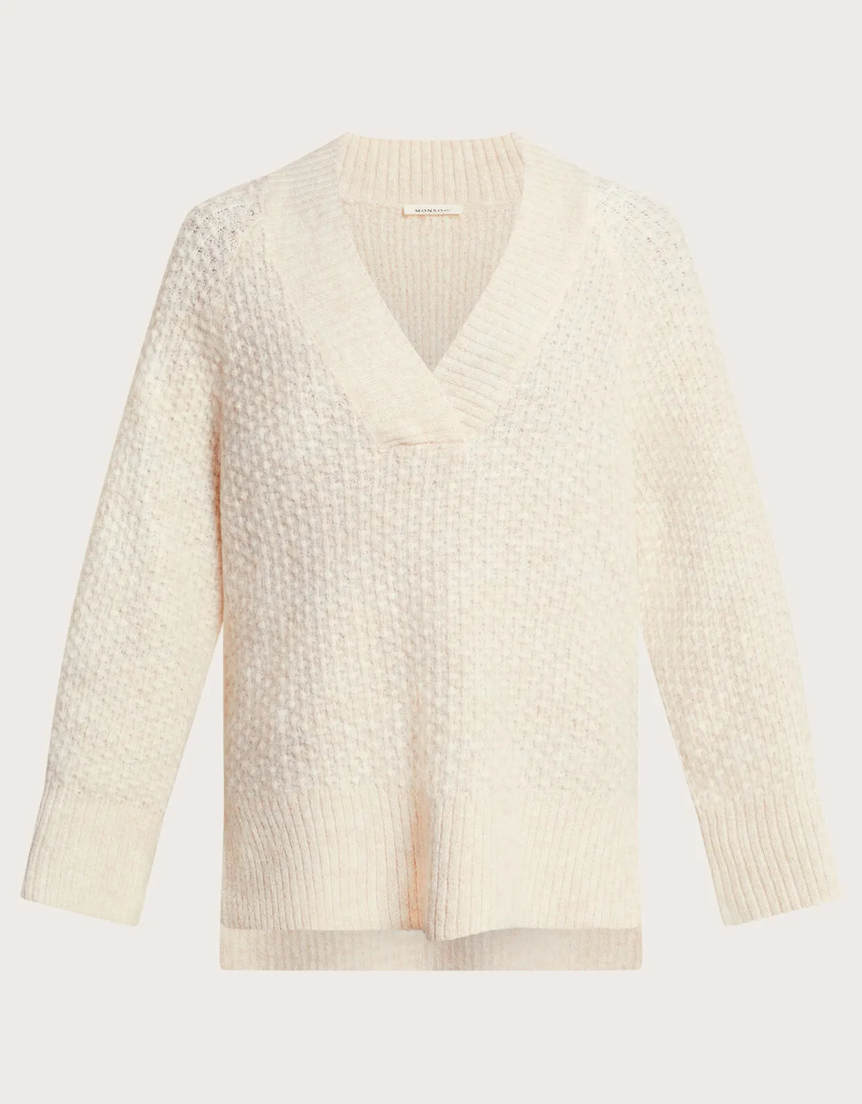 Vicky V-Neck Jumper Ivory