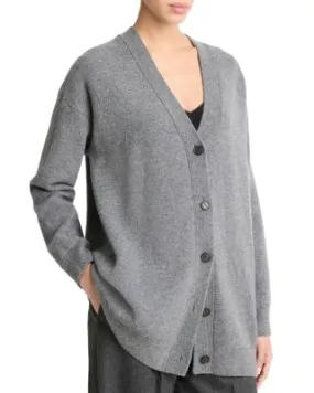 Vince Oversized Double Knit Cardigan Sweater