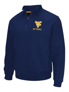 West Virginia Mountaineers Colosseum Zone 1/4 Zip LS Fleece Pullover