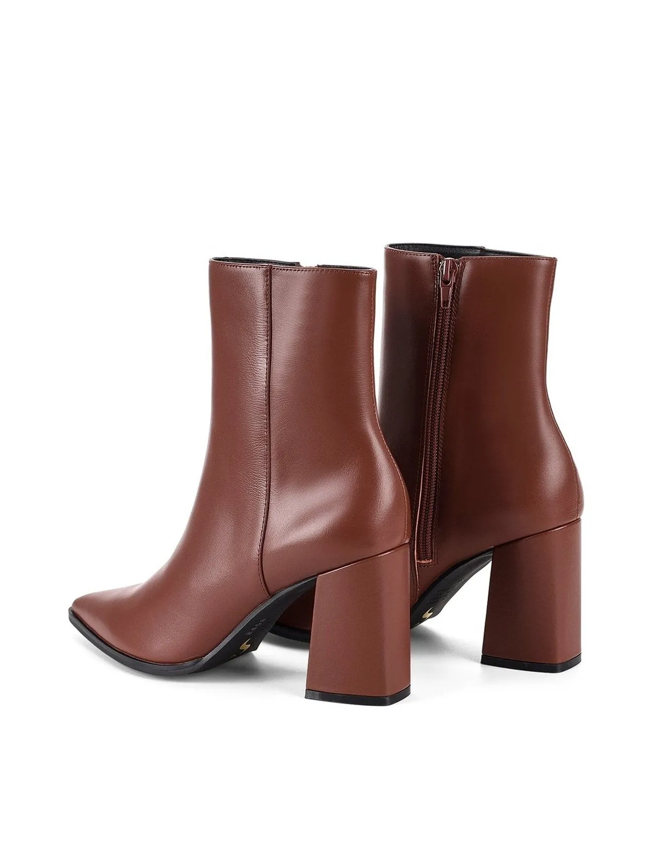 Willing Ankle Boots - Rust Leather