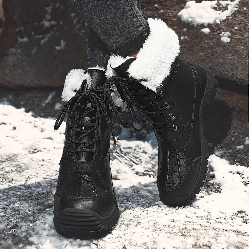 Women's Faux Fur Waterproof Boots