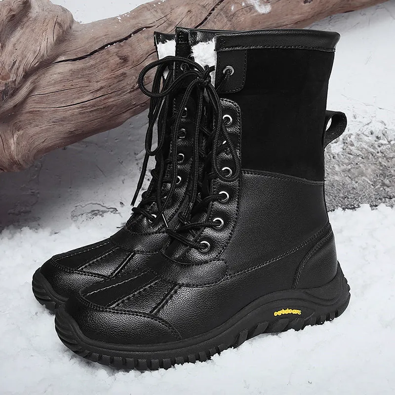 Women's Faux Fur Waterproof Boots