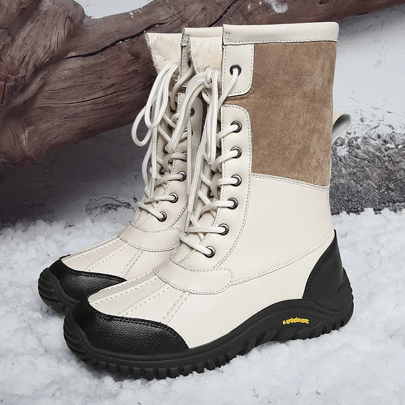 Women's Faux Fur Waterproof Boots