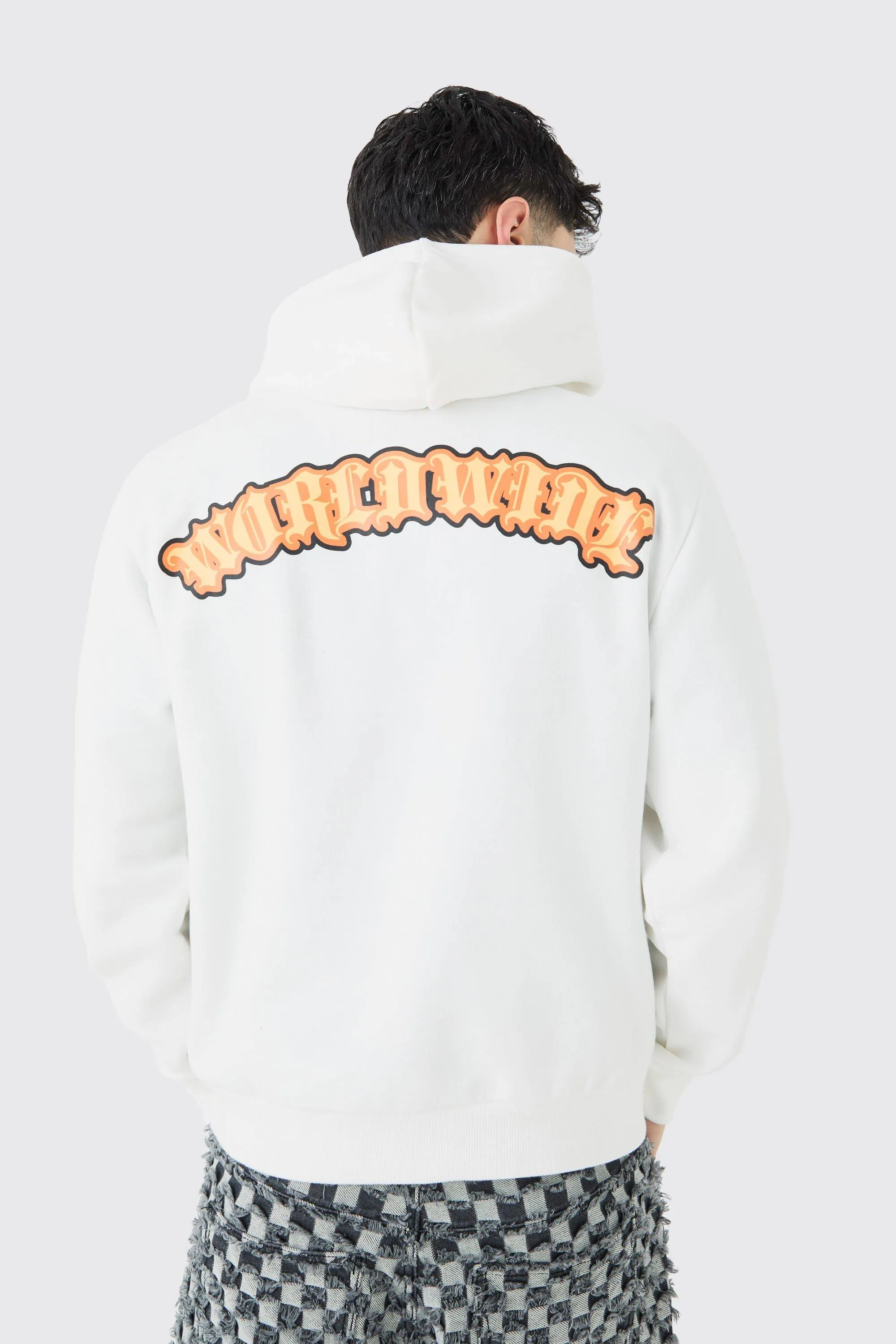 Worldwide Back Print Hoodie