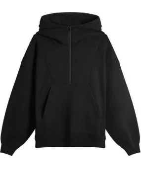 Yves Saint Laurent Men's Half Zip Logo Hoodie