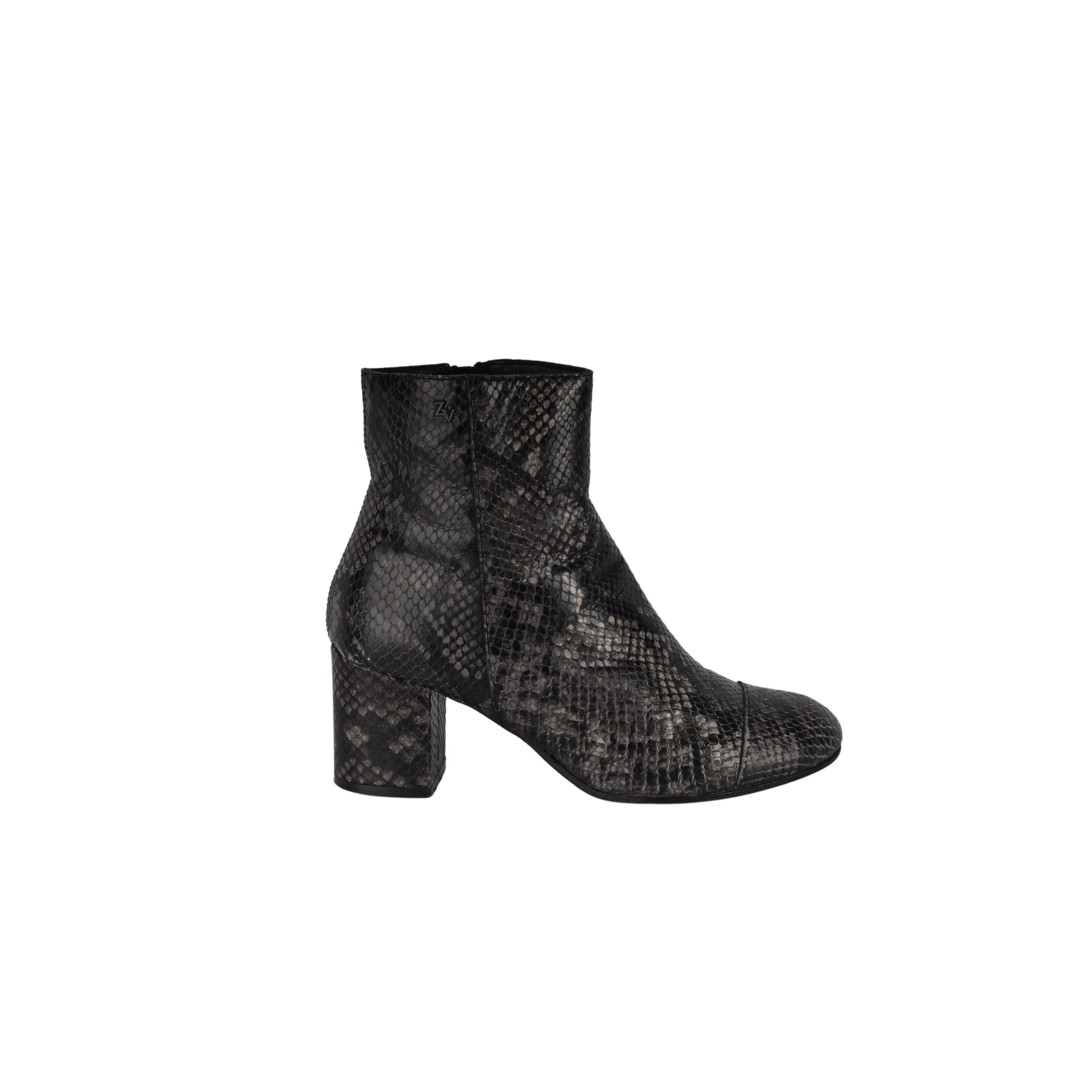 Zadig&Voltaire Snakeskin Ankle Boots - '10s