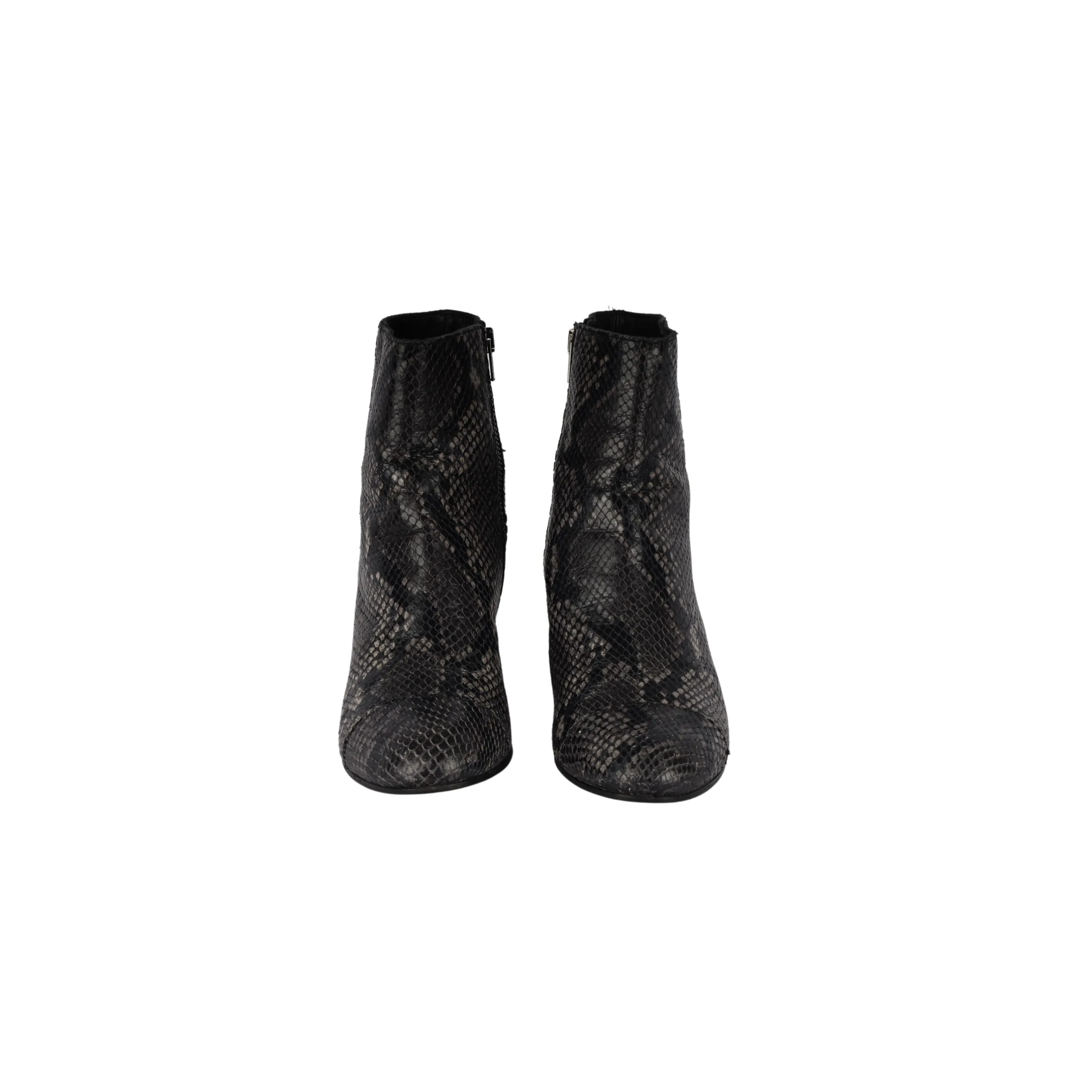 Zadig&Voltaire Snakeskin Ankle Boots - '10s