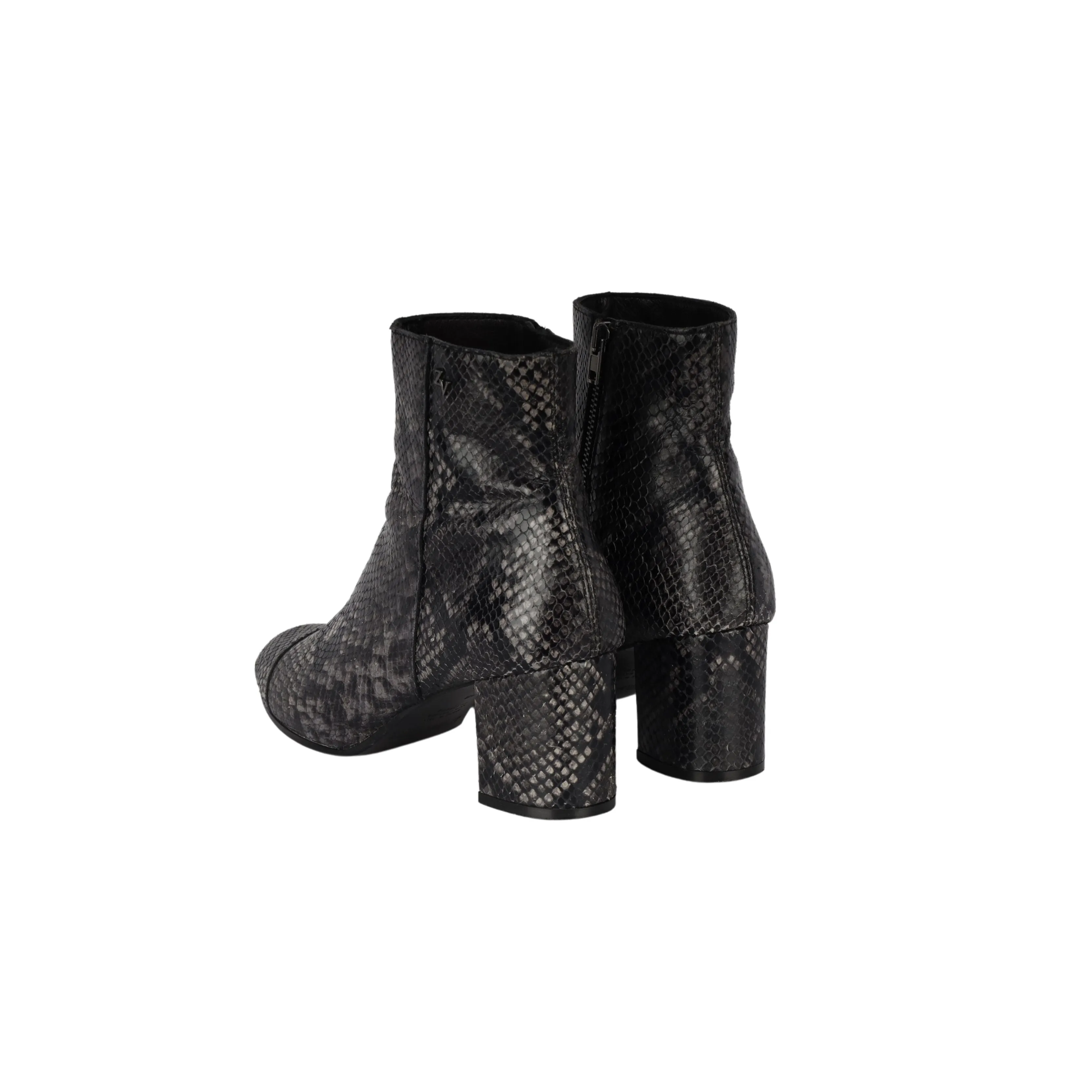 Zadig&Voltaire Snakeskin Ankle Boots - '10s