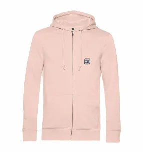 Zip Hoodie COMBAT PATCH - Soft Rose